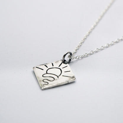 Sun Over Sea Necklace