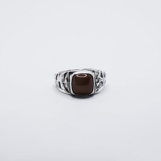 Carnelian Square Signet Size R
