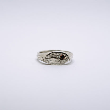 Pad Sapphire Oval Signet