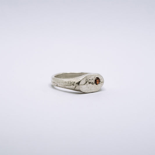 Pad Sapphire Oval Signet